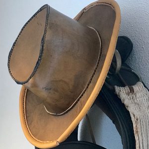 Leren hoed, Indiana - Jones Style