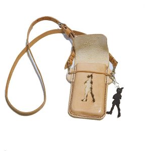 Leren telefoon tasje