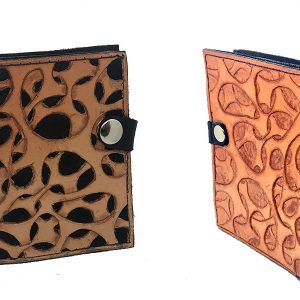 Leren portemonnee