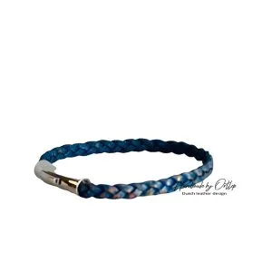 Leren gevlochten ⁣armband ( Limited Edition )