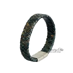 Collectie Classic - leren heren armband
