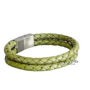 Persoonlijke Leren Armband – Op Maat Gemaakt