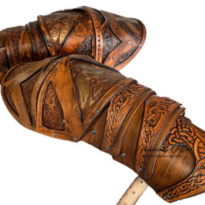 Leren schouder harnas