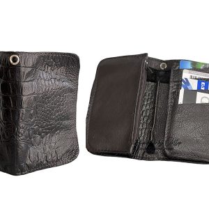 Mannen portemonnee kleur zwart