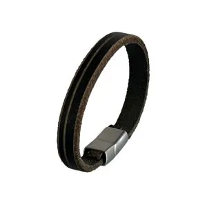 Stoere Leren Armband voor Mannen & Vrouwen