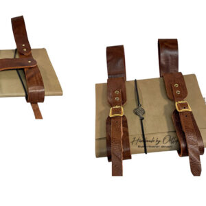 Gepersonaliseerd lederen boeken binder