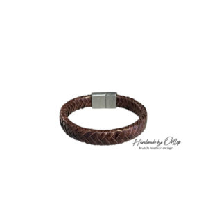 Collectie Classic - leren heren armband