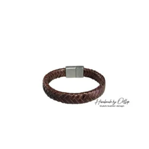 Collectie Classic - leren heren armband