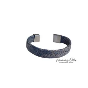 Collectie Classic - leren heren armband
