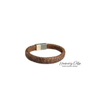 Collectie Classic - leren heren armband